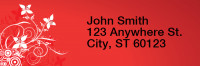 Creeping from the Corner Narrow Address Labels | LRRFLO-76