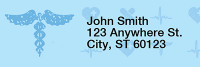 Nurse Pattern Address Labels | LRRGEP-75