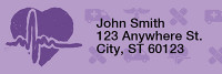 Nurse Pattern Address Labels | LRRGEP-75