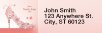 Peachy Keen Days Rectangle Address Labels | LRRGIR-11