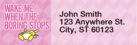 It's Happy Bunny Insults Rectangle Address Labels | LRRIHB-04