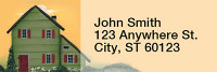 Sunnybrook Lane Narrow Address Labels by Lorrie Weber | LRRJHS-28