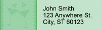 Valentine Treats Narrow Address Labels | LRRLOV-18