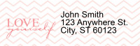Hello, Gorgeous Narrow Address Labels | LRRLOV-21
