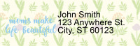 I Love You, Mom Narrow Address Labels | LRRLOV-24