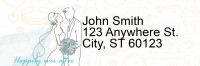 Everlasting Love Narrow Address Labels | LRRLOV-28