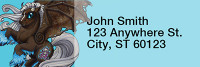 Evil Step Brothers - My Little Demon Rectangle Address Labels | LRRMLD-04