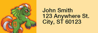 Flighty Demons - My Little Demon Rectangle Address Labels | LRRMLD-05