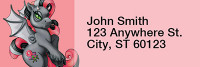 Pinks Mix - My Little Demon Rectangle Address Labels | LRRMLD-08
