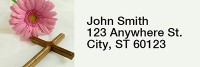 Symbols of Catholic Faith Rectangle Address Labels | LRRREL-32