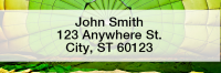 Hot Air Balloons Narrow Address Labels | LRRTRA-42