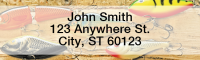 Angler's Ammo Rectangle Address Labels | LRSPO-20