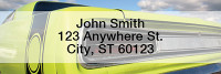 Classic Rides Narrow Address Labels | LRTRA-04