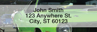 Classic Rides Narrow Address Labels | LRTRA-04