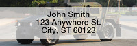 Hummers and Humvees Rectangle Address Labels | LRTRA-22