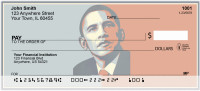 Obama Red and Blue Personal Checks | PAT-22