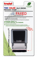 "Faxed" Message Stamp | STA-TRO-FAX