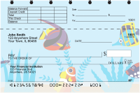 Whimsical Fish Top Stub Checks | TSGEP-87