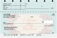 Mother's Day Top Stub Personal Checks | TSLOV-25