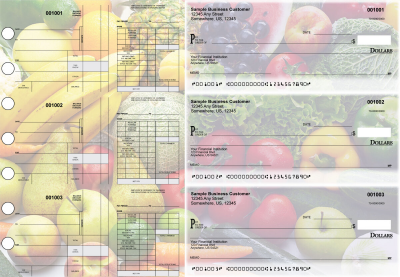 Fresh Produce Disbursement Payroll Designer Business Checks | BU3-7CDS09-FSP