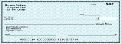 Teal Safety Business Pocket Checks | BUP-ESF01