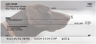 Grand German Shorthair Pointer Personal Checks | DOG-78