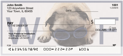 LOL Pugs Personal Checks | DOG-82