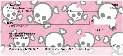 Skulls and More Skulls Personal Checks | GCA-14