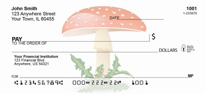 Mushroom Style Personal Checks | GCA-25