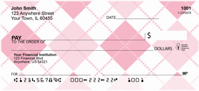 Argyle and More Argyle Personal Checks | GCA-44