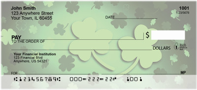 Shamrocks Personal Checks | GCA-45