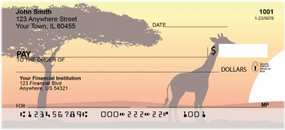 African Savannah Personal Checks | GCA-87