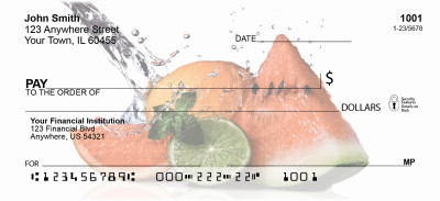 Fruit Splash Personal Checks | GCB-63