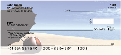 Beach Scenes Personal Checks | GCB-81