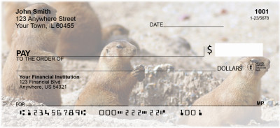 Prarie Dog Personal Checks | GCS-09