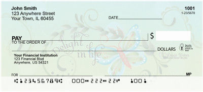 Butterfly Swirls Checks by Lorrie Weber | JHS-25