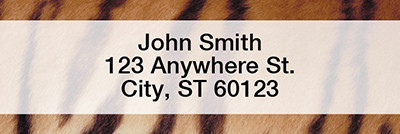 Animal Prints Rectangle Address Labels | LRGEO-29