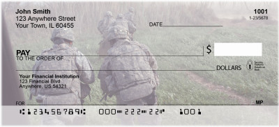 Soldiers in Action Personal Checks | MIL-79