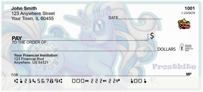 Unicorns - My Little Demon Personal Checks | MLD-11