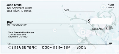Floral Elegance Personal Checks | OPC-06