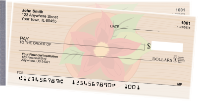 Potted Flowers Side Tear Checks | STFLO-98