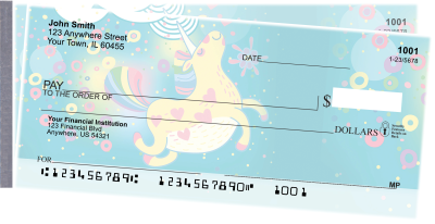 Cartoon Unicorns Side Tear Checks | STFUN-98