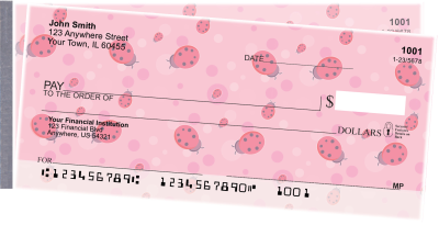 Ladybugs on Parade Side Tear Checks | STNAT-79