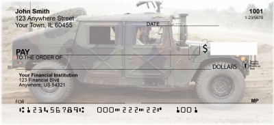 Hummers and Humvees Personal Checks | TRA-22