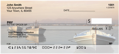 Vintage Boats From Around The World Personal Checks | TRA-41