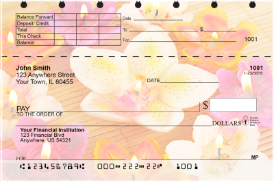 Aromatherapy Top Stub Checks | TSFLO-012