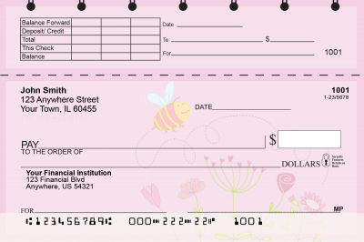 Bee Sweet Honey Top Stub Checks | TSNAT-82