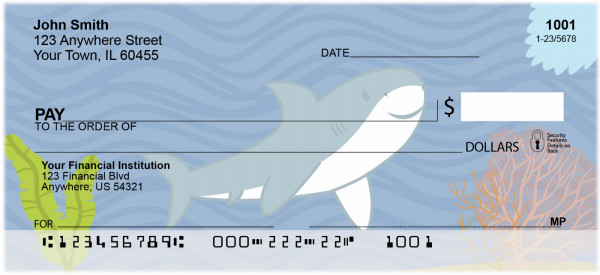 Happy Shark Personal Checks