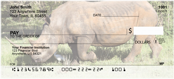 Safari Wildlife Personal Checks