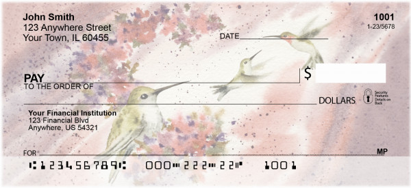 Hummingbird Magic Personal Checks